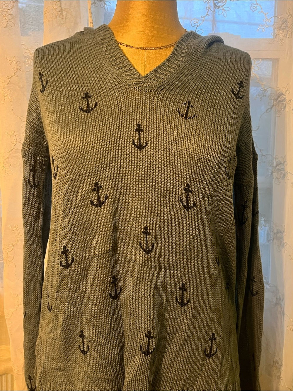 Marled by RC nautical-themed sweater